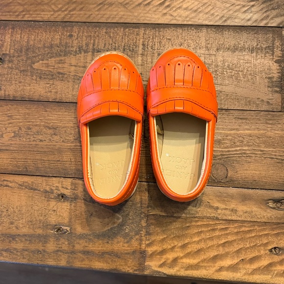 Janie & Jack Leather Loafers size 4T NWOT - Picture 4 of 9